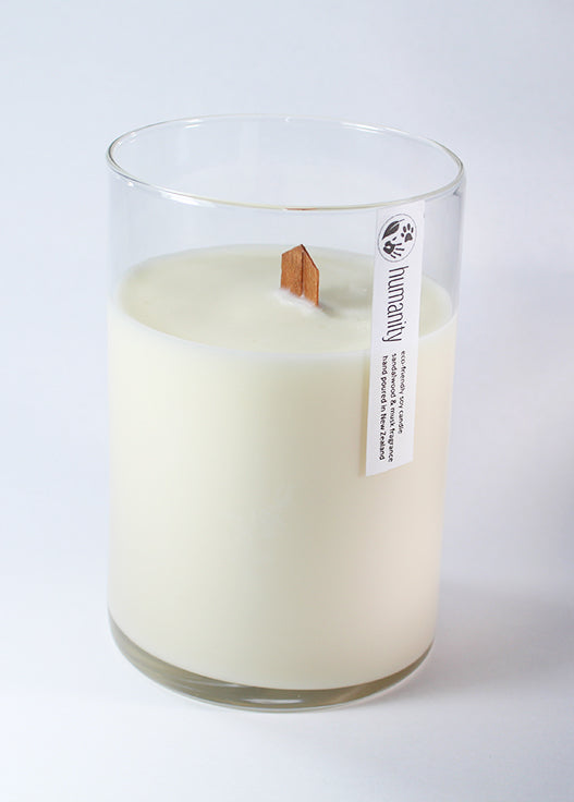 Lemongrass &amp; Ginger - Extra Large Wooden Wick Candle