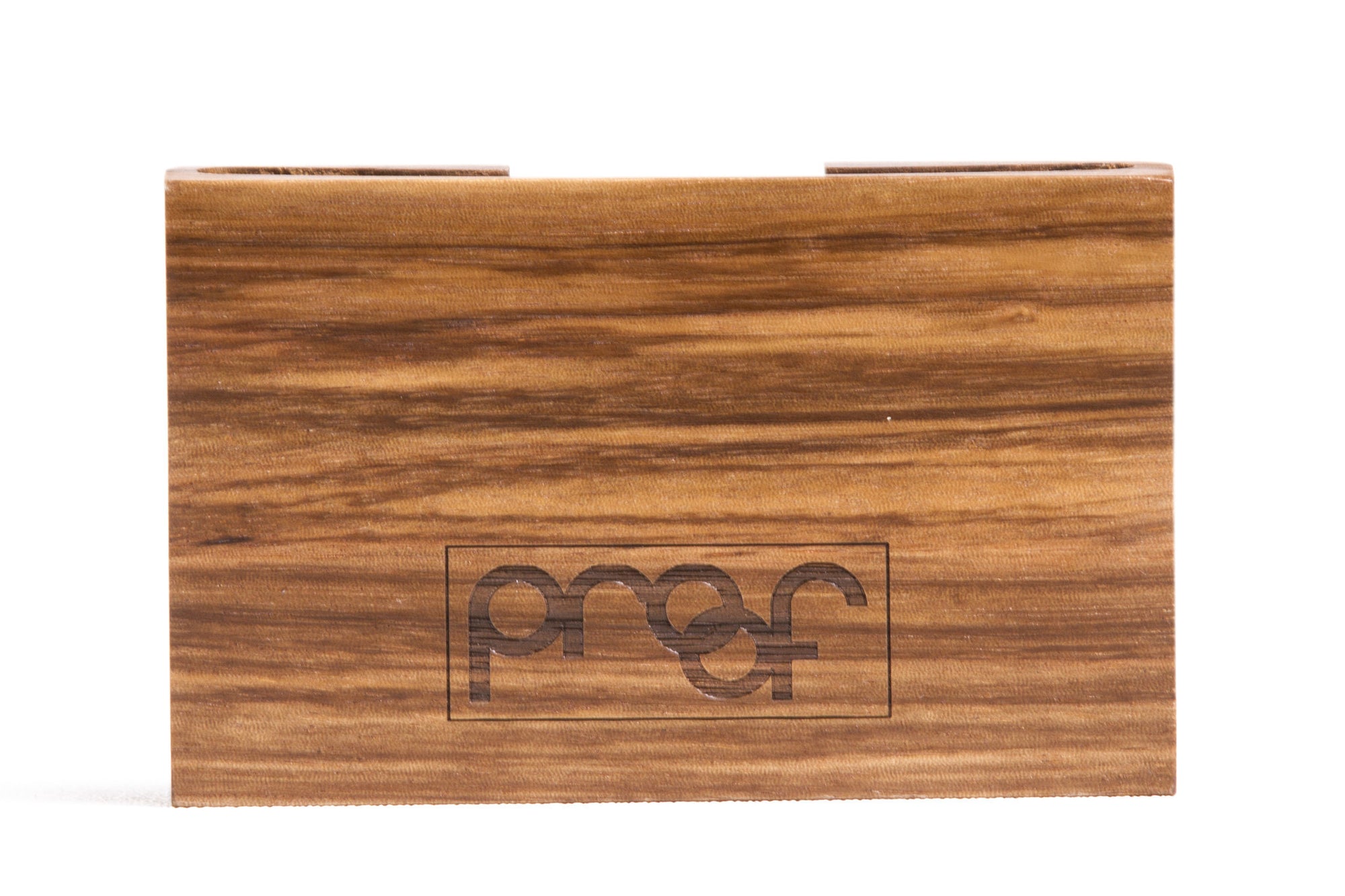 Proof Block Wood Wallet - humanity : style with a conscience
