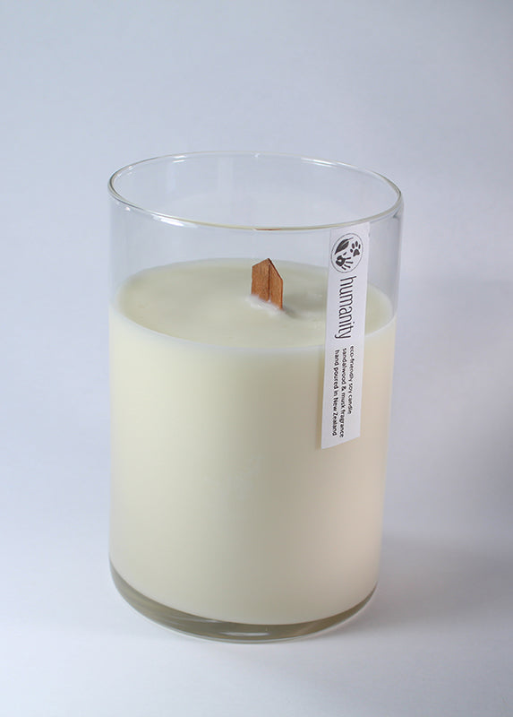 Pohutukawa - Extra Large Wooden Wick Candle