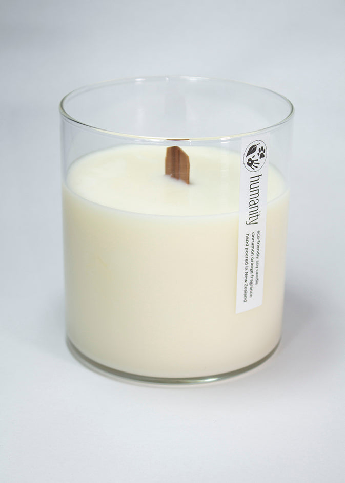 Pohutukawa- Large Wooden Wick Candle