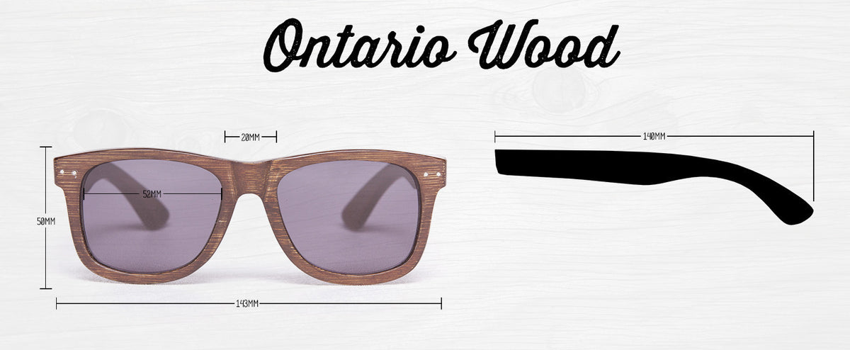 Proof Ontario Wood Collection - humanity : style with a conscience