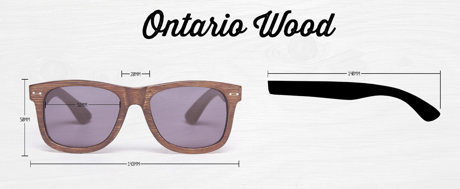 Proof Ontario Wood Collection - humanity : style with a conscience
