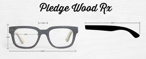 Proof Pledge Wood Prescription Collection - humanity : style with a conscience
