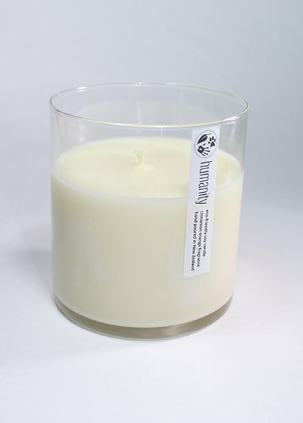 Teakwood &amp; Bergamot - Large Cotton Wick Candle