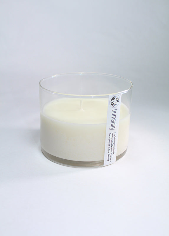 Teakwood &amp; Bergamot - Medium Cotton Wick Candle