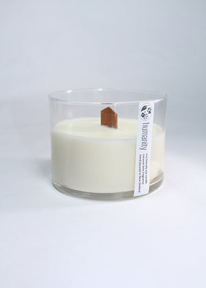 French Lavender - Medium Wooden Wick Candle
